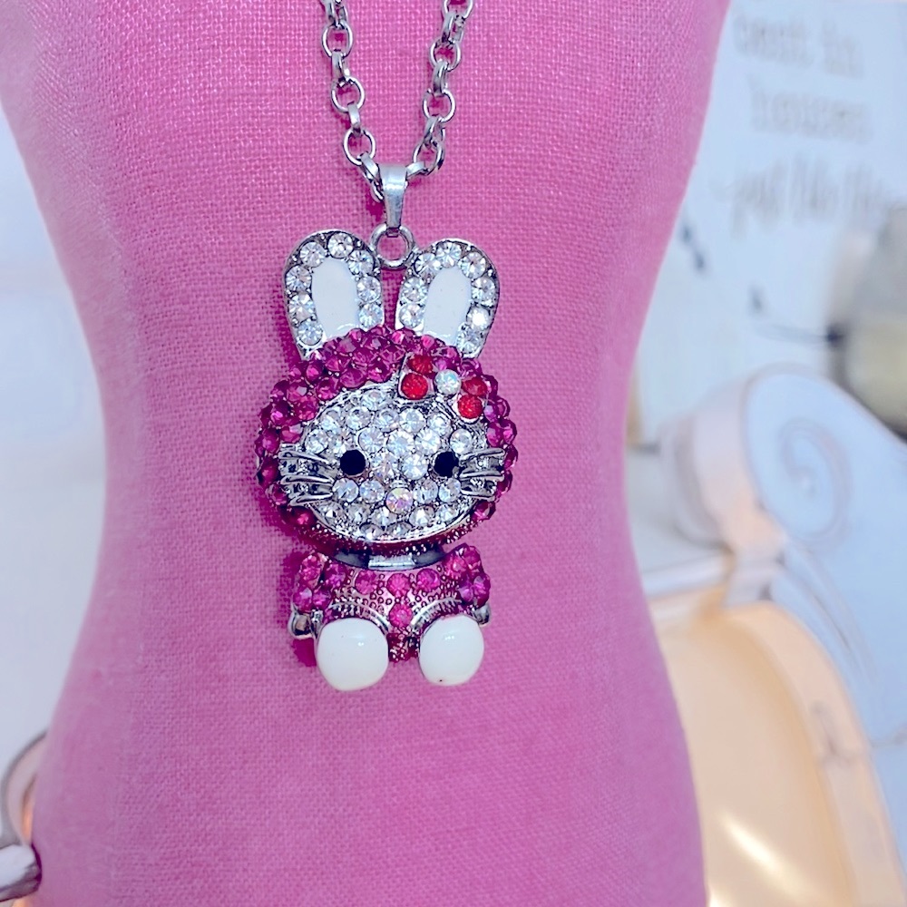 Hello Kitty 🎀 Bunny Pendant/Necklace.
